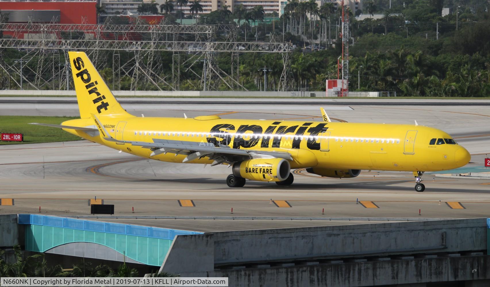 N660NK, 2015 Airbus A321-231 C/N 6804, Spirit