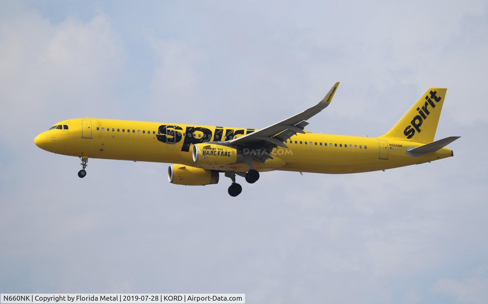 N660NK, 2015 Airbus A321-231 C/N 6804, Spirit