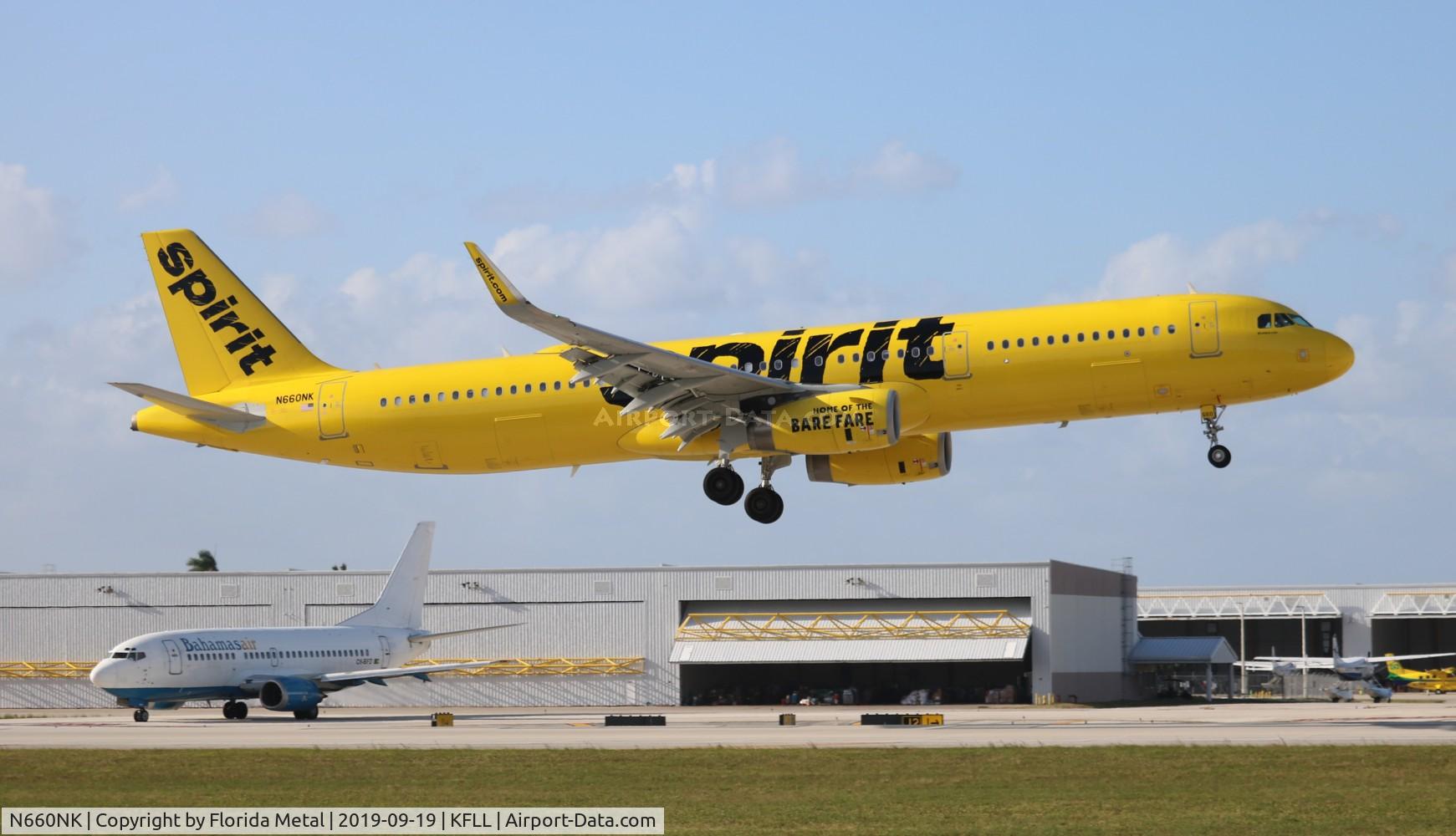 N660NK, 2015 Airbus A321-231 C/N 6804, Spirit