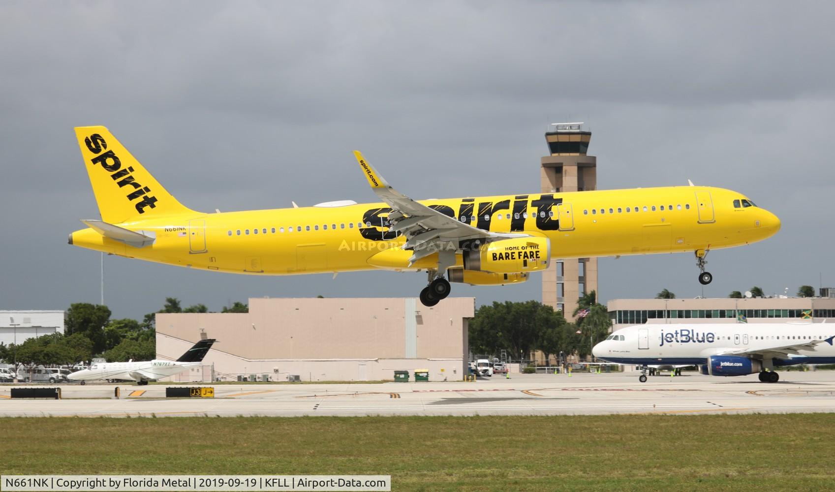 N661NK, 2015 Airbus A321-231 C/N 6867, Spirit