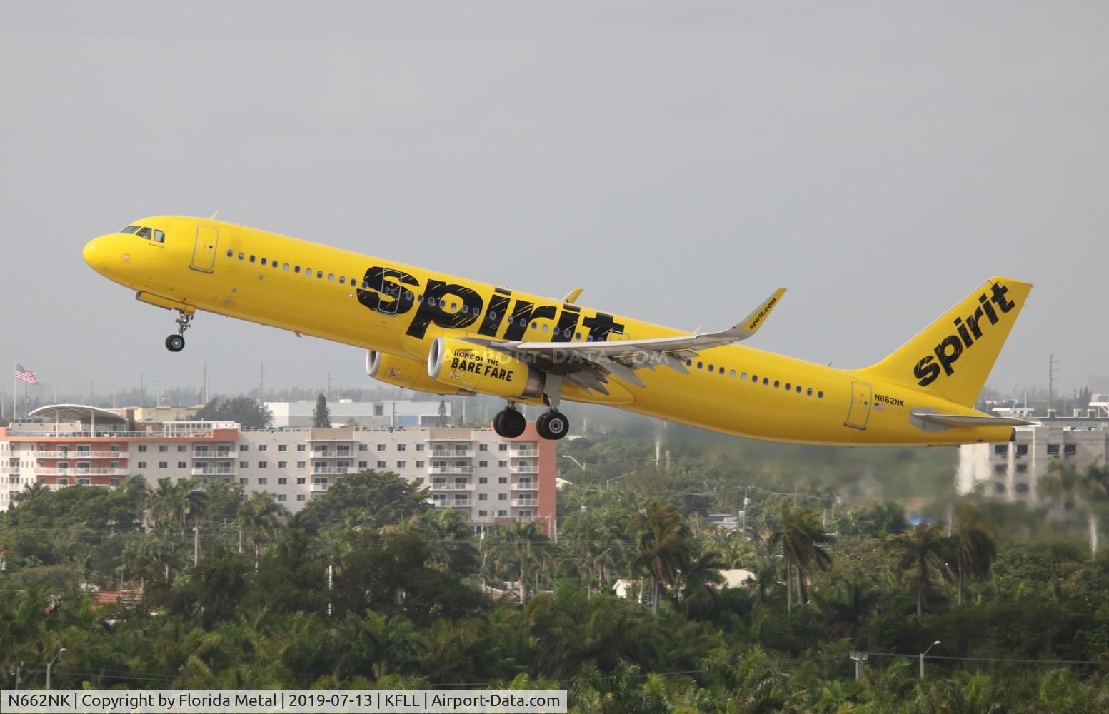 N662NK, 2015 Airbus A321-231 C/N 6897, Spirit