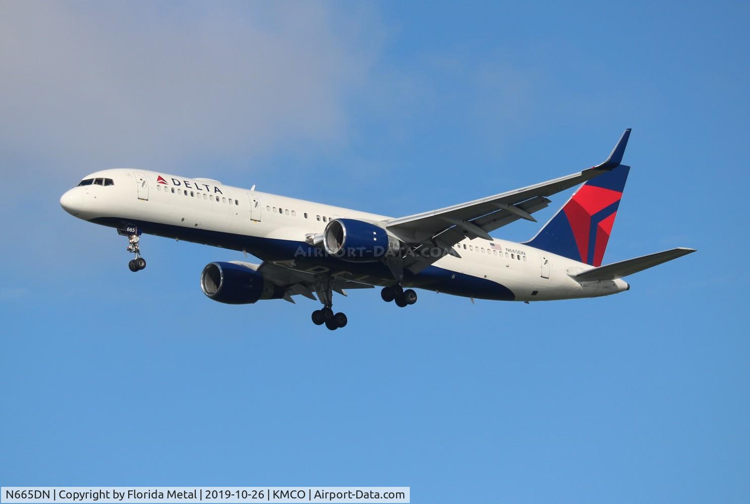 N665DN, 1991 Boeing 757-232 C/N 25013, Delta