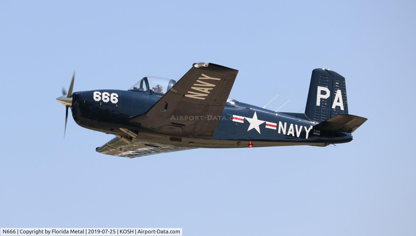 N666, 1958 Beech A45 C/N GM-141, Beech T-34