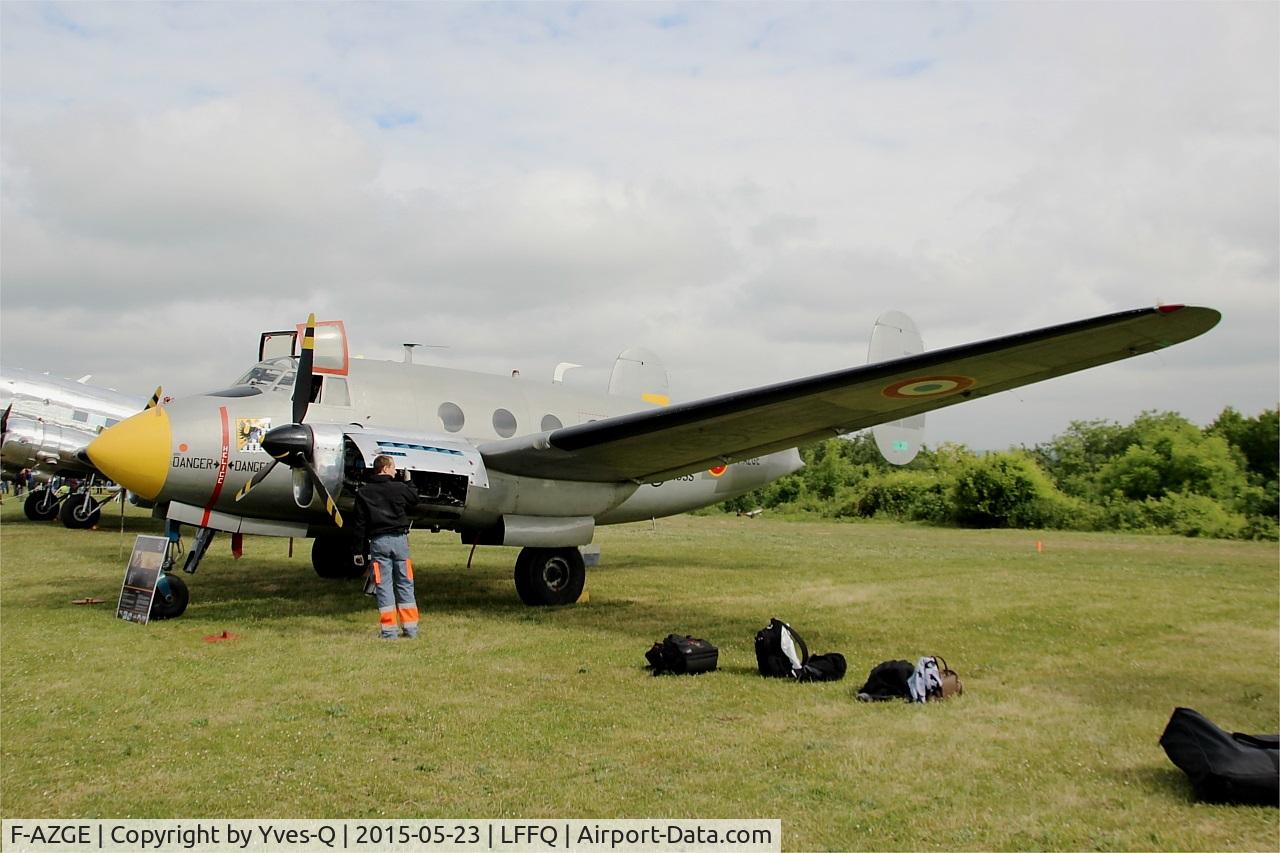 F-AZGE, 1951 Dassault MD-312 Flamant C/N 158, Dassault MD-312 Flamant, Static display, La Ferté-Alais airfield (LFFQ) Airshow 2015