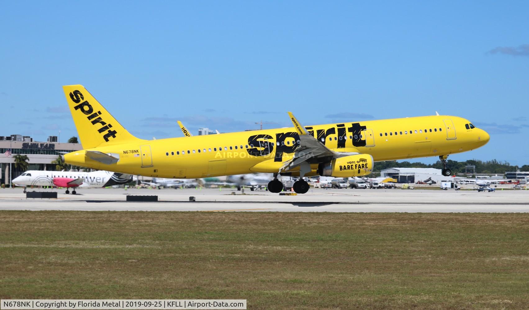 N678NK, 2017 Airbus A321-231 C/N 7857, Spirit