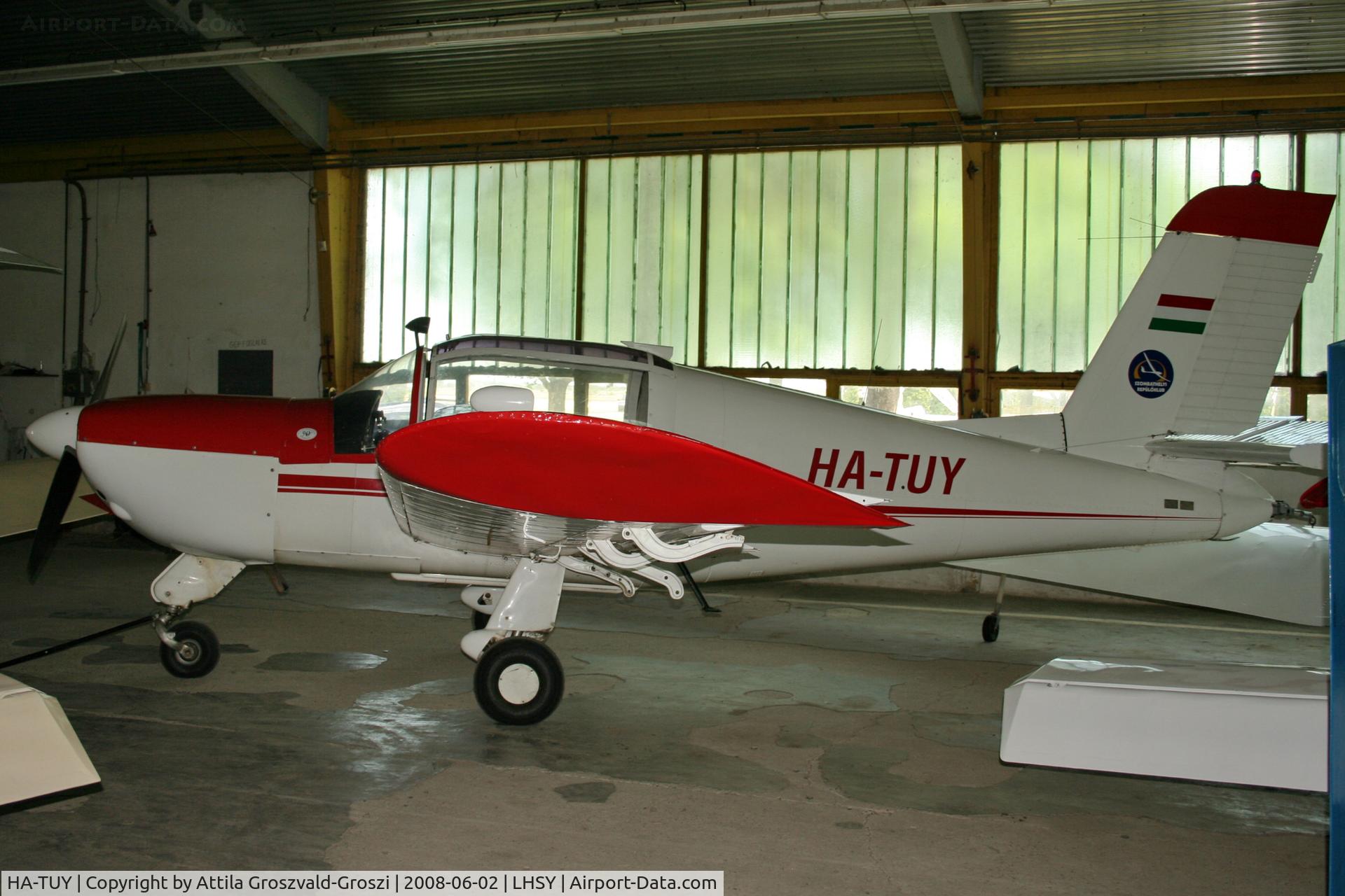 HA-TUY, 1978 Socata Rallye 180T-D Galerien C/N 2976, LHSY - Szombathely Airport, Hungary