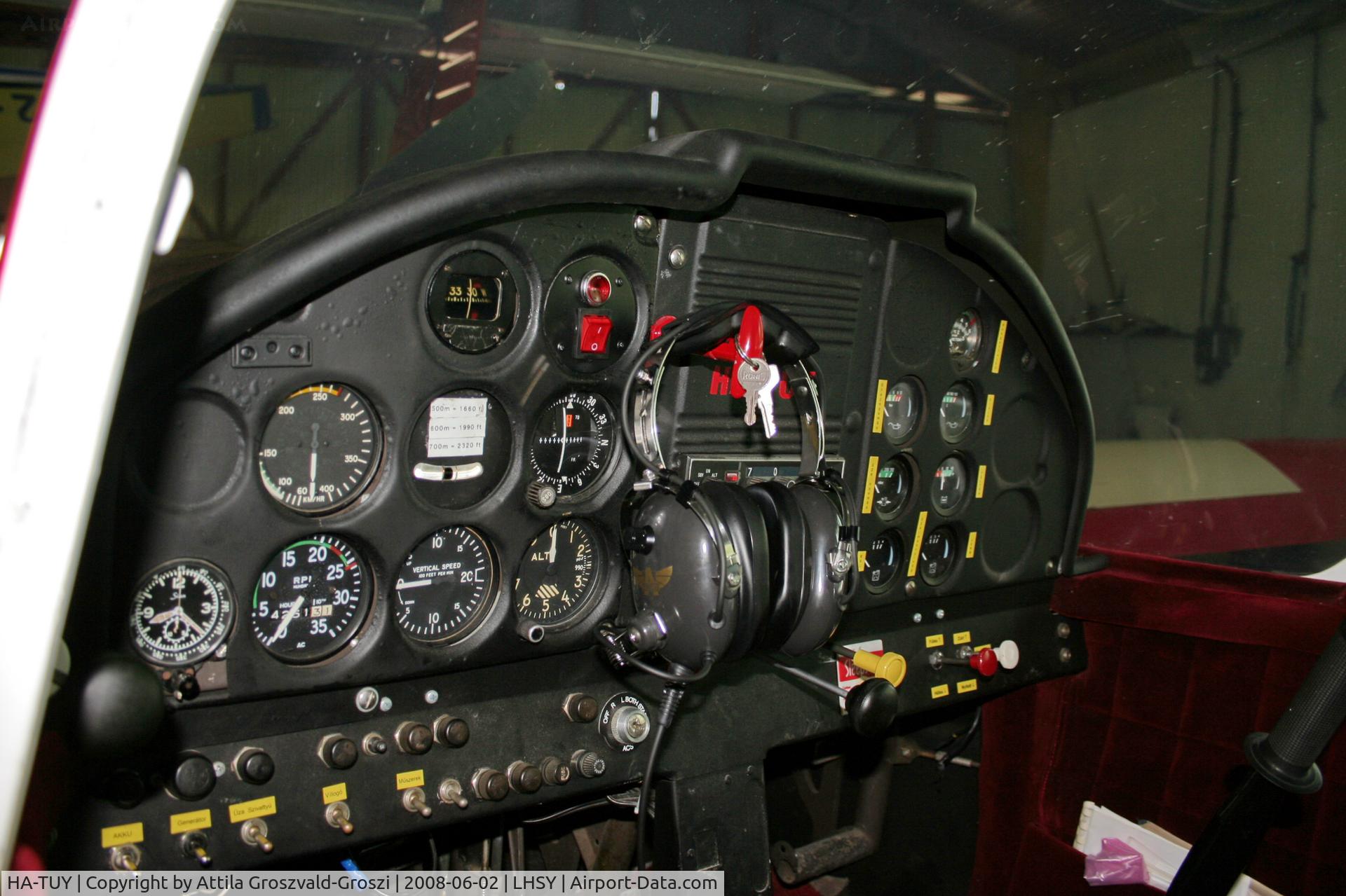HA-TUY, 1978 Socata Rallye 180T-D Galerien C/N 2976, LHSY - Szombathely Airport, Hungary