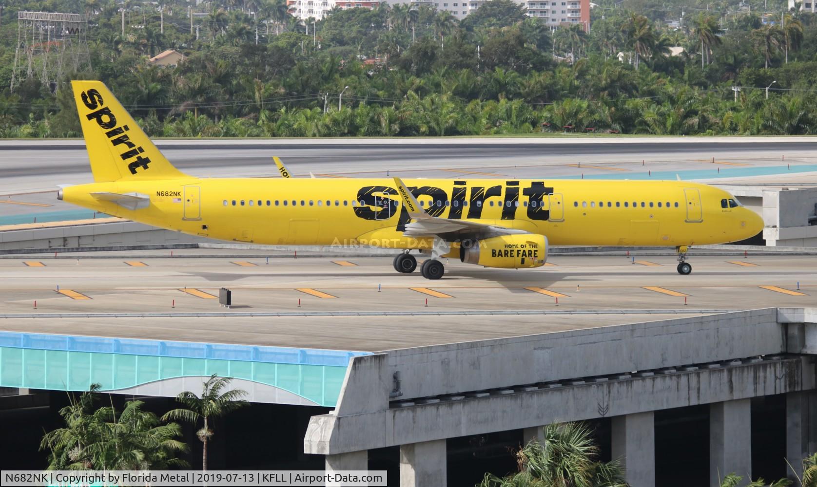 N682NK, 2017 Airbus A321-231 C/N 7957, Spirit