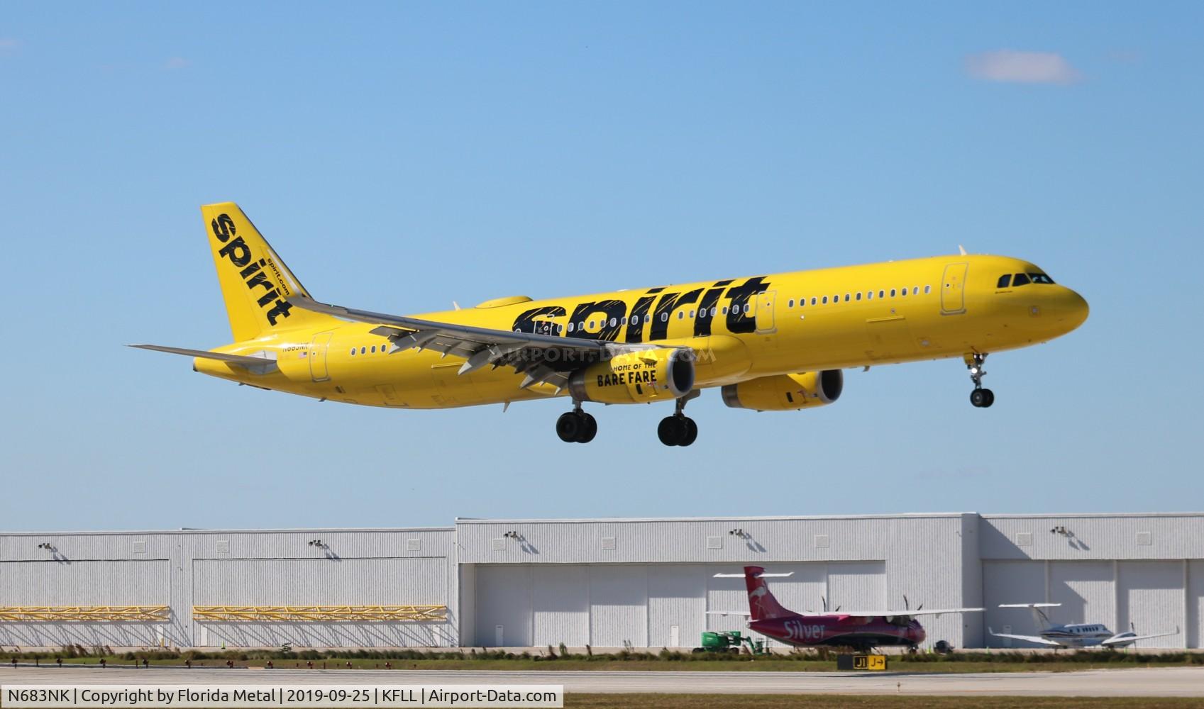 N683NK, 2018 Airbus A321-231 C/N 8114, Spirit
