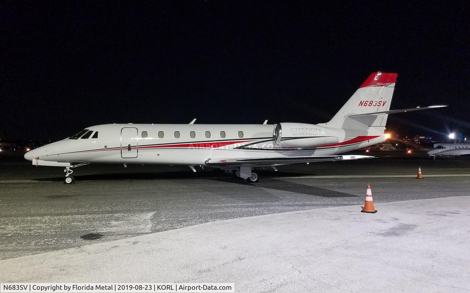 N683SV, 2005 Cessna 680 Citation Sovereign C/N 6800003, Citation Sovereign