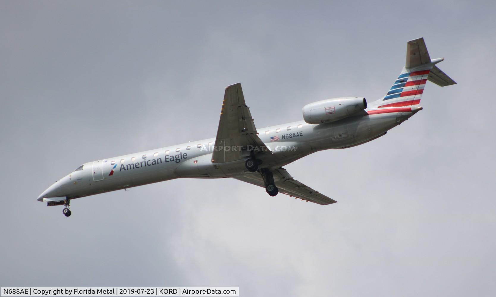 N688AE, 2004 Embraer ERJ-145LR (EMB-145LR) C/N 14500849, American Eagle