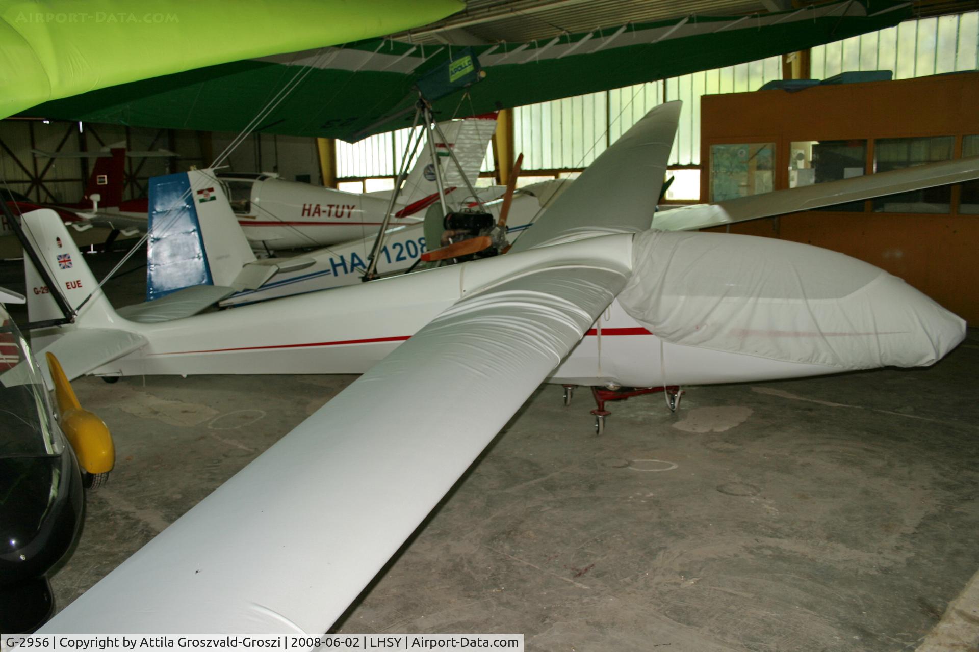 G-2956, Scheibe SF-27A Zugvogel V C/N 6106, LHSY - Szombathely Airport, Hungary