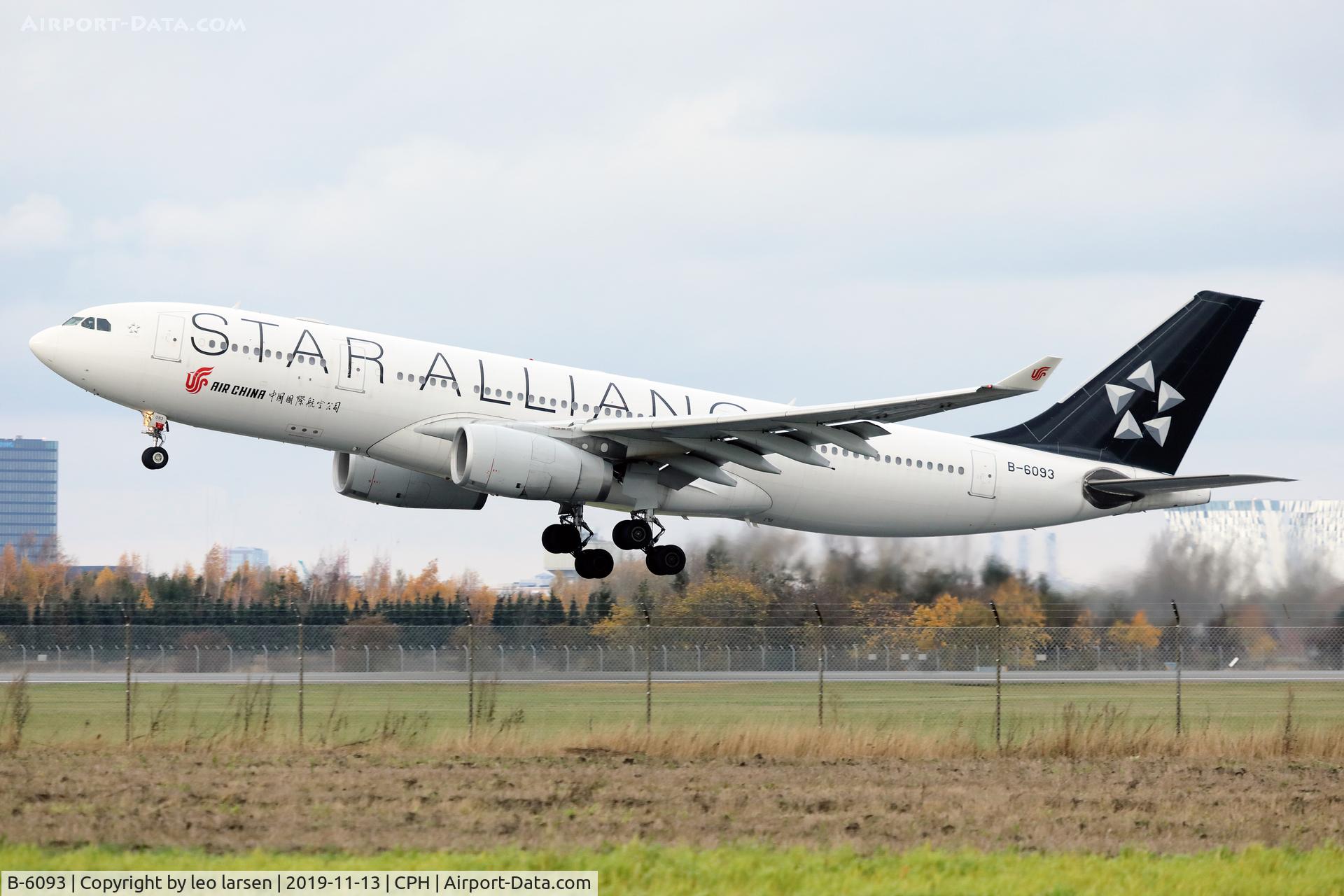 B-6093, 2007 Airbus A330-243 C/N 884, Copenhagen 13.11.2019