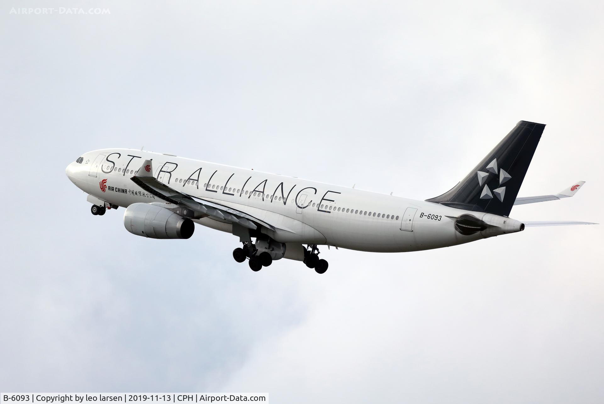 B-6093, 2007 Airbus A330-243 C/N 884, Copenhagen 13.11.2019