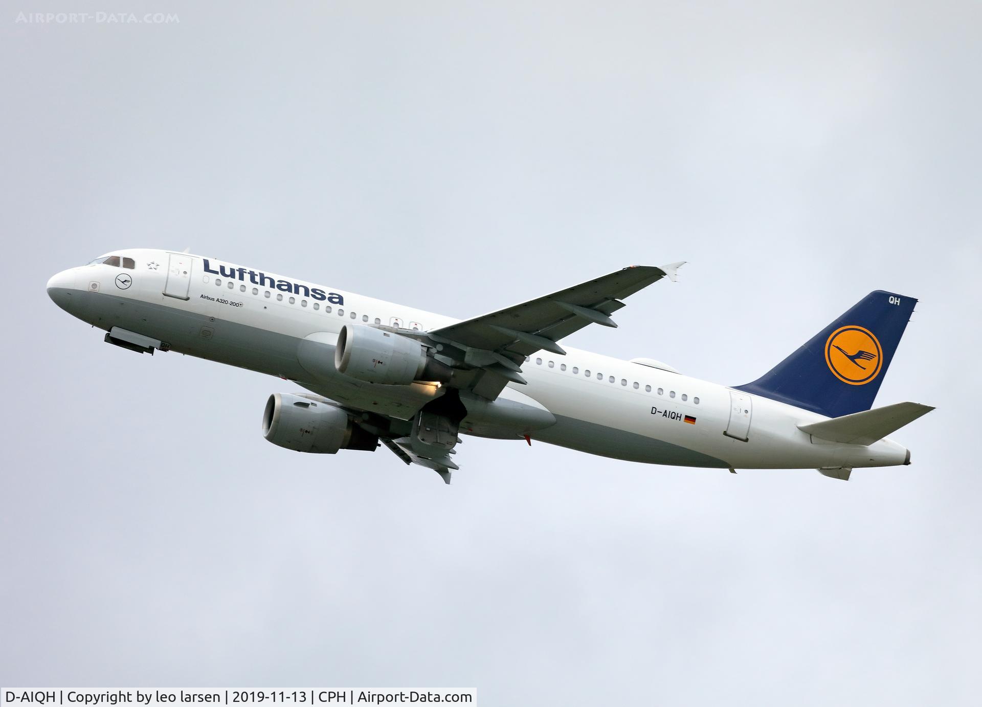 D-AIQH, 1991 Airbus A320-211 C/N 217, Copenhagen 13.11.2019