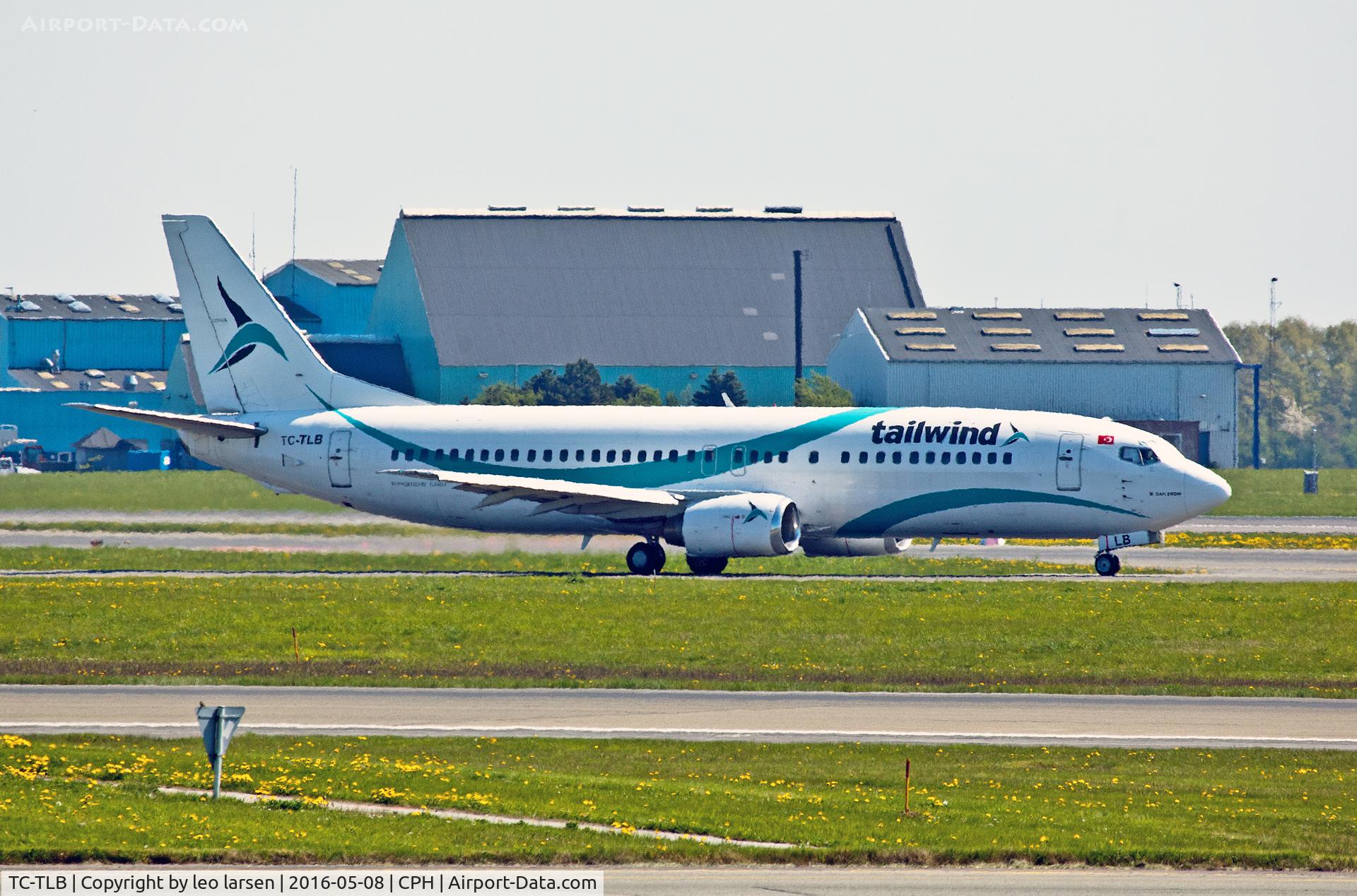 TC-TLB, 1993 Boeing 737-4Q8 C/N 25108, Copenhagen 8.5.2016