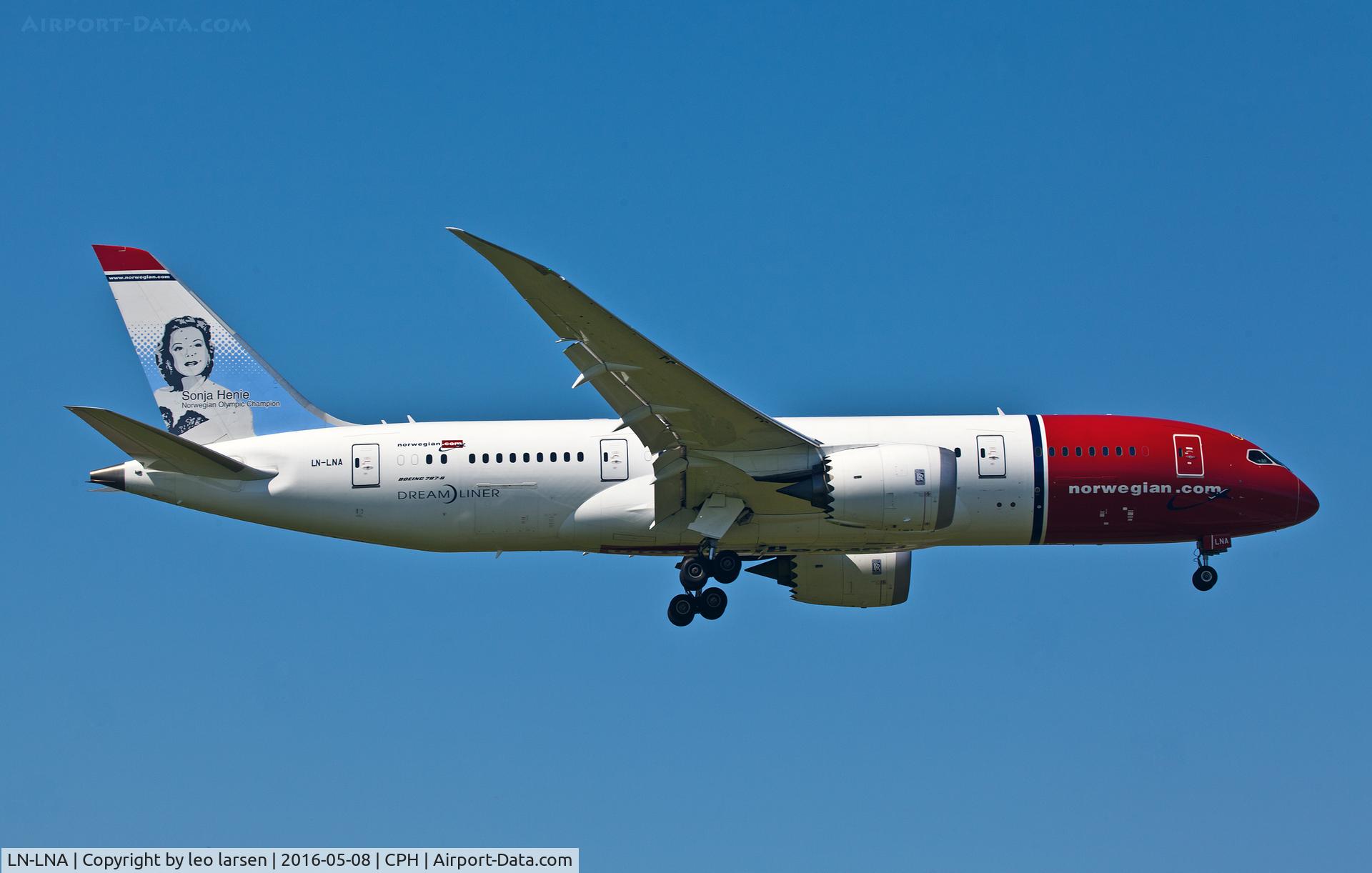 LN-LNA, 2013 Boeing 787-8 Dreamliner C/N 35304, Copenhagen 8.5.2016