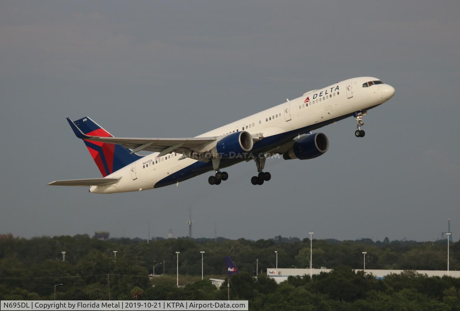 N695DL, 1998 Boeing 757-232 C/N 29727, Delta