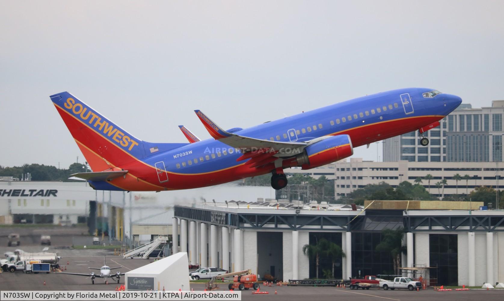 N703SW, 1997 Boeing 737-7H4 C/N 27837, Southwest