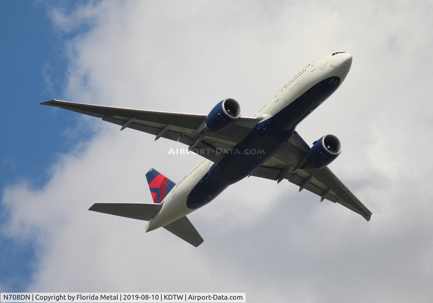 N708DN, 2009 Boeing 777-232/LR C/N 39254, Delta
