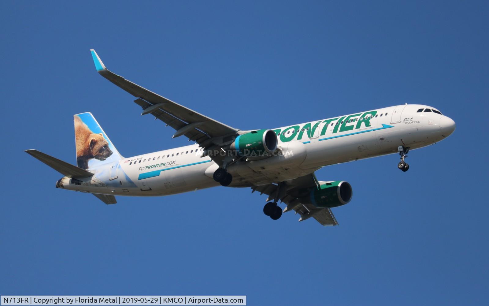 N713FR, 2016 Airbus A321-211 C/N 7286, Mitch
