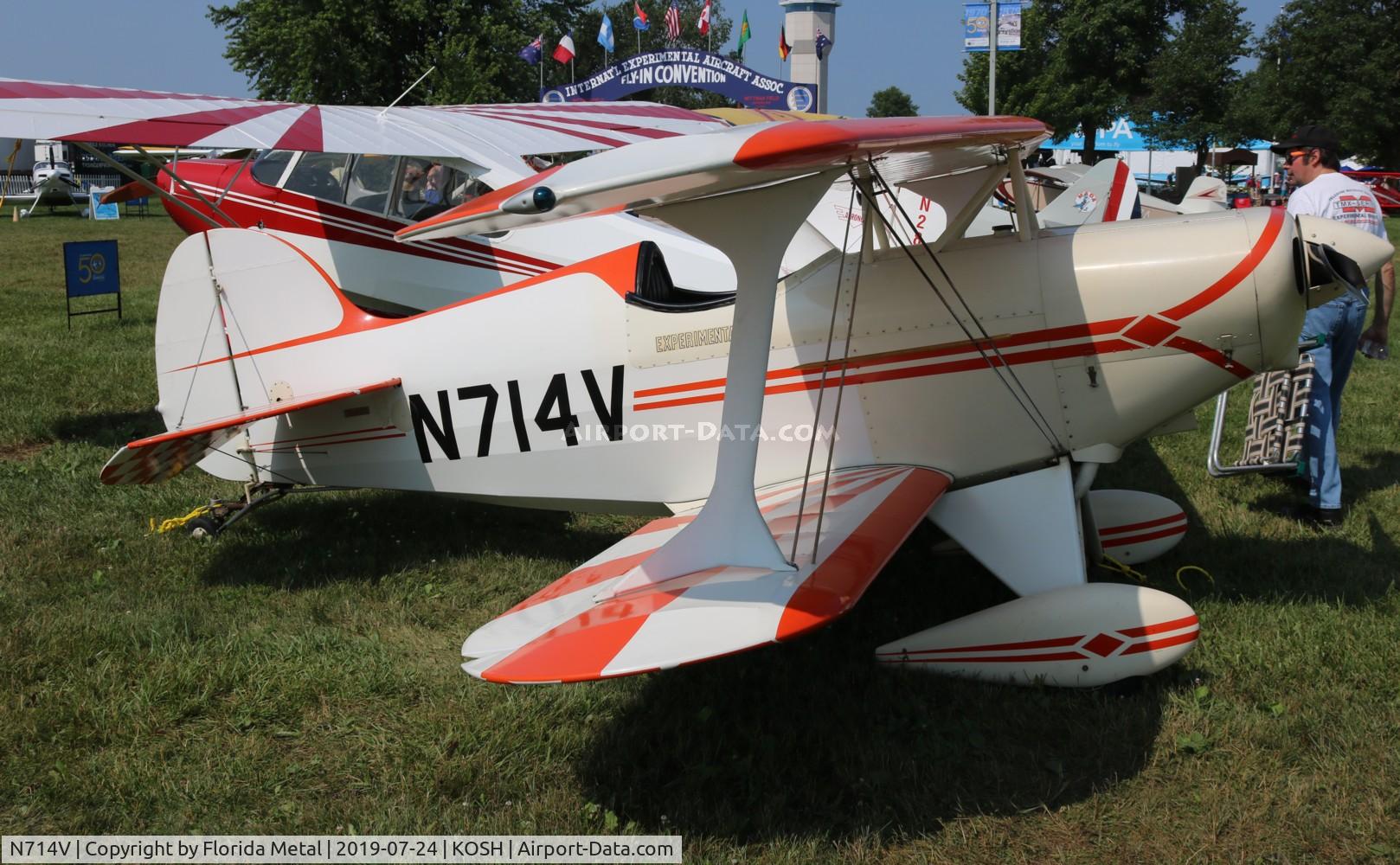 N714V, 1968 Pitts S-1C Special C/N B-2, Pitts S-1C