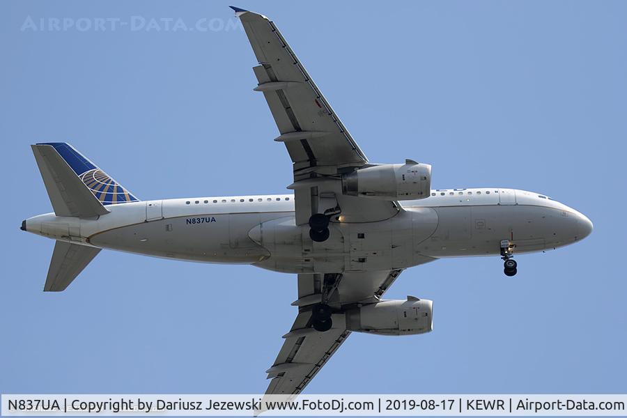 N837UA, 2001 Airbus A319-131 C/N 1474, Airbus A319-131 - United Airlines  C/N 1474, N837UA