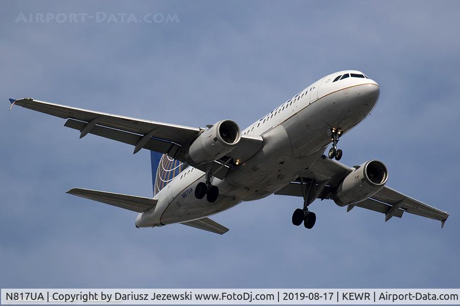 N817UA, 1998 Airbus A319-131 C/N 873, Airbus A319-131 - United Airlines  C/N 873, N817UA