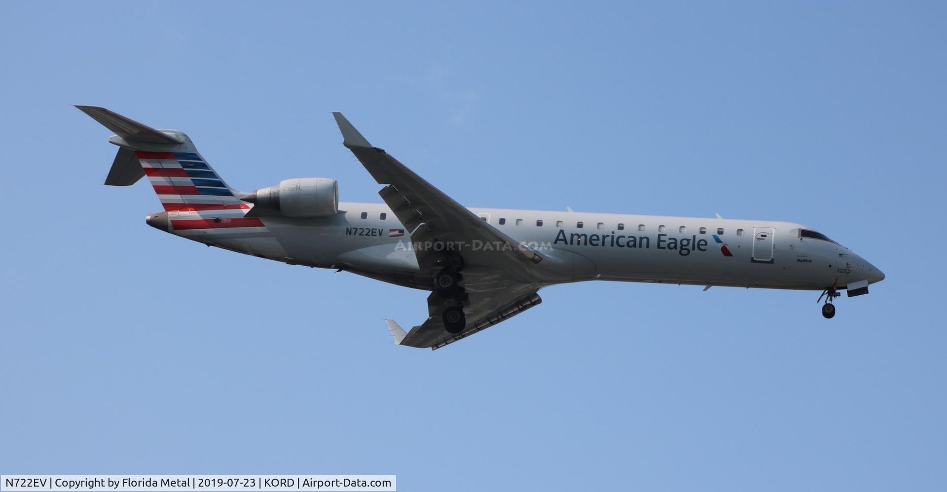N722EV, 2003 Bombardier CRJ-701 (CL-600-2C10) Regional Jet C/N 10127, American Eagle