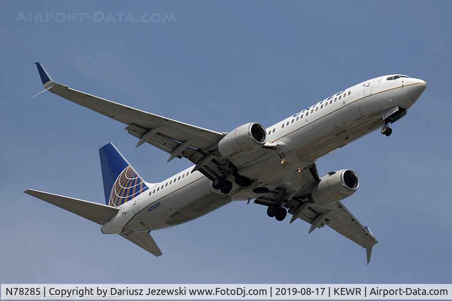 N78285, 2004 Boeing 737-824 C/N 33452, Boeing 737-824 - United Airlines  C/N 33452, N78285