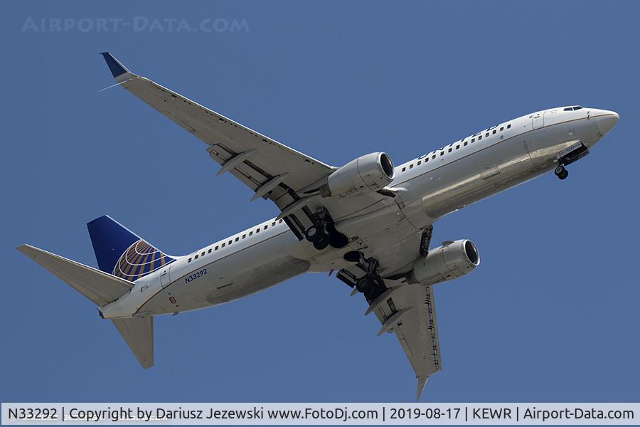 N33292, 2004 Boeing 737-824 C/N 33455, Boeing 737-824 - United Airlines  C/N 33455, N33292