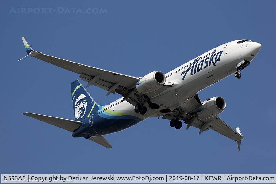 N593AS, 2008 Boeing 737-890 C/N 35107, Boeing 737-890 - Alaska Airlines  C/N 35107, N593AS