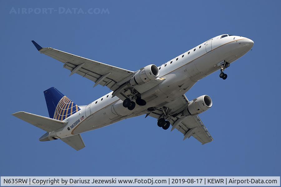 N635RW, 2004 Embraer 170SE (ERJ-170-100SE) C/N 17000056, Embraer 170SE (ERJ-170-100SE) - United Express (Shuttle America)  C/N 17000056, N635RW