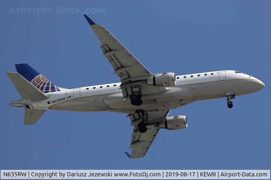 N635RW, 2004 Embraer 170SE (ERJ-170-100SE) C/N 17000056, Embraer 170SE (ERJ-170-100SE) - United Express (Shuttle America)  C/N 17000056, N635RW