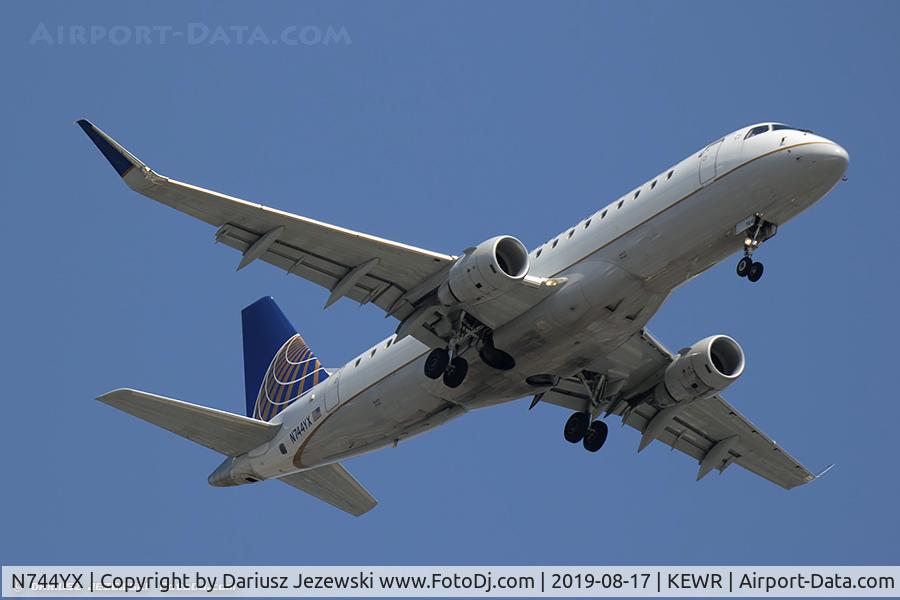 N744YX, 2017 Embraer 175LR (ERJ-170-200LR) C/N 17000661, Embraer 175LR (ERJ-170-200LR) - United Express (Republic Airlines)  C/N 17000661, N744YX