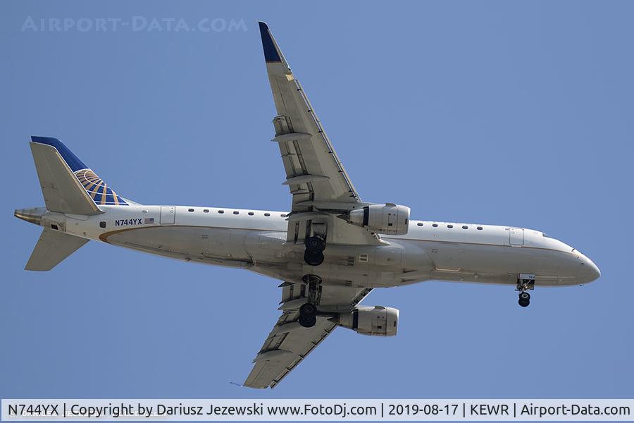 N744YX, 2017 Embraer 175LR (ERJ-170-200LR) C/N 17000661, Embraer 175LR (ERJ-170-200LR) - United Express (Republic Airlines)  C/N 17000661, N744YX