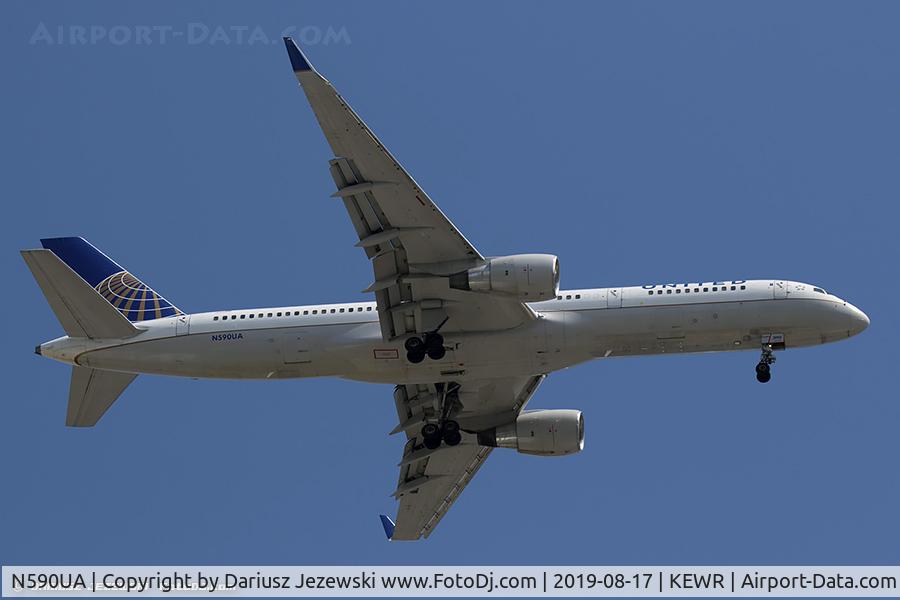 N590UA, 1997 Boeing 757-222 C/N 28708, Boeing 757-222 - United Airlines  C/N 28708, N590UA