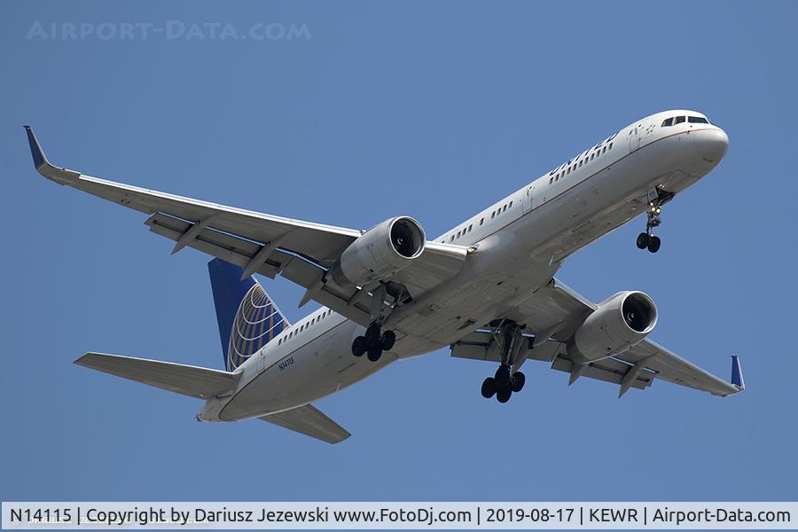 N14115, 1995 Boeing 757-224 C/N 27557, Boeing 757-224 - United Airlines  C/N 27557, N14115