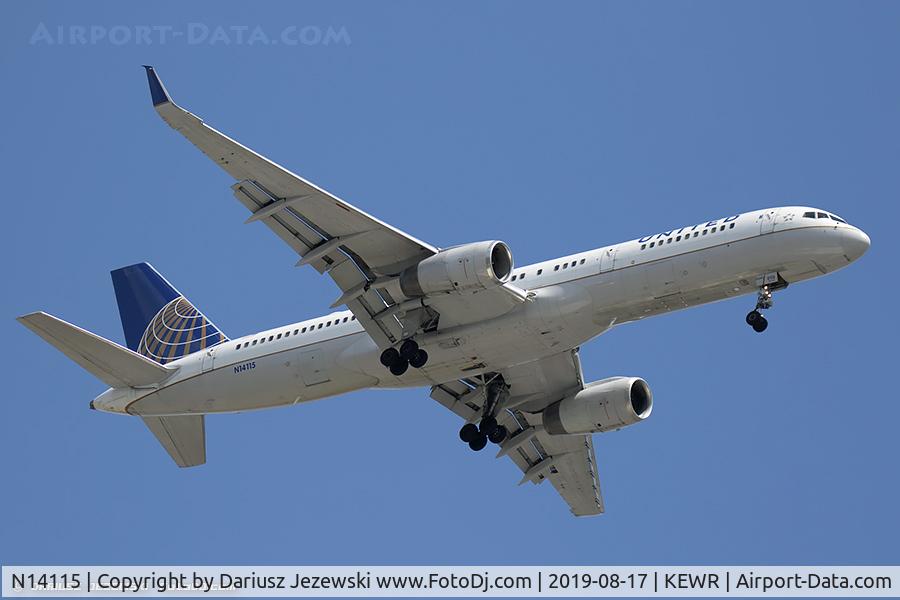 N14115, 1995 Boeing 757-224 C/N 27557, Boeing 757-224 - United Airlines  C/N 27557, N14115