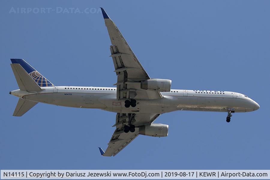 N14115, 1995 Boeing 757-224 C/N 27557, Boeing 757-224 - United Airlines  C/N 27557, N14115