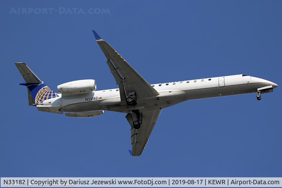 N33182, 2005 Embraer ERJ-145XR (EMB-145XR) C/N 14500909, Embraer ERJ-145XR (EMB-145XR) - United Express (ExpressJet Airlines)  C/N 14500909, N33182