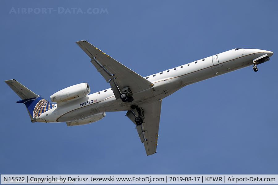 N15572, 2002 Embraer ERJ-145LR (EMB-145LR) C/N 145636, Embraer ERJ-145LR (EMB-145LR) - United Express (ExpressJet Airlines)  C/N 145636, N15572