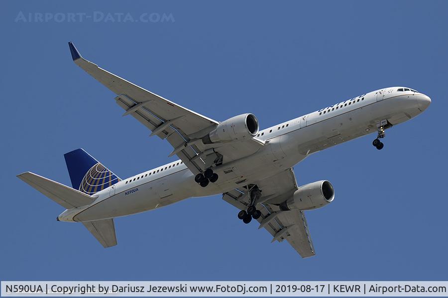 N590UA, 1997 Boeing 757-222 C/N 28708, Boeing 757-222 - United Airlines  C/N 28708, N590UA
