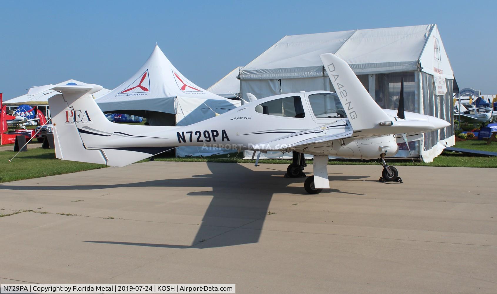 N729PA, 2008 Diamond DA-42 Twin Star C/N 42.AC129, Diamond 42