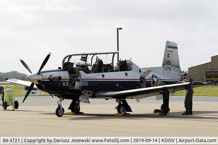 04-3721, Raytheon T-6A Texan II C/N PT-273, T-6A Texan 04-3721 VN from 8th FTS
