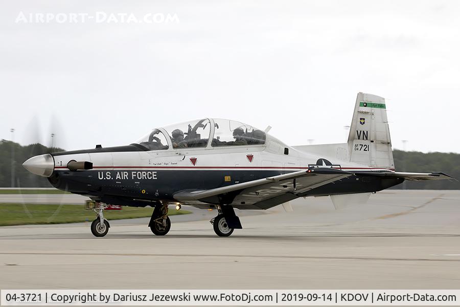 04-3721, Raytheon T-6A Texan II C/N PT-273, T-6A Texan 04-3721 VN from 8th FTS