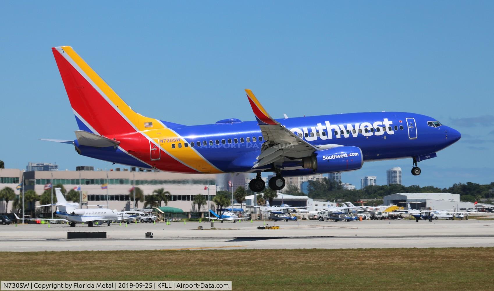N730SW, 1999 Boeing 737-7H4 C/N 27862, Southwest