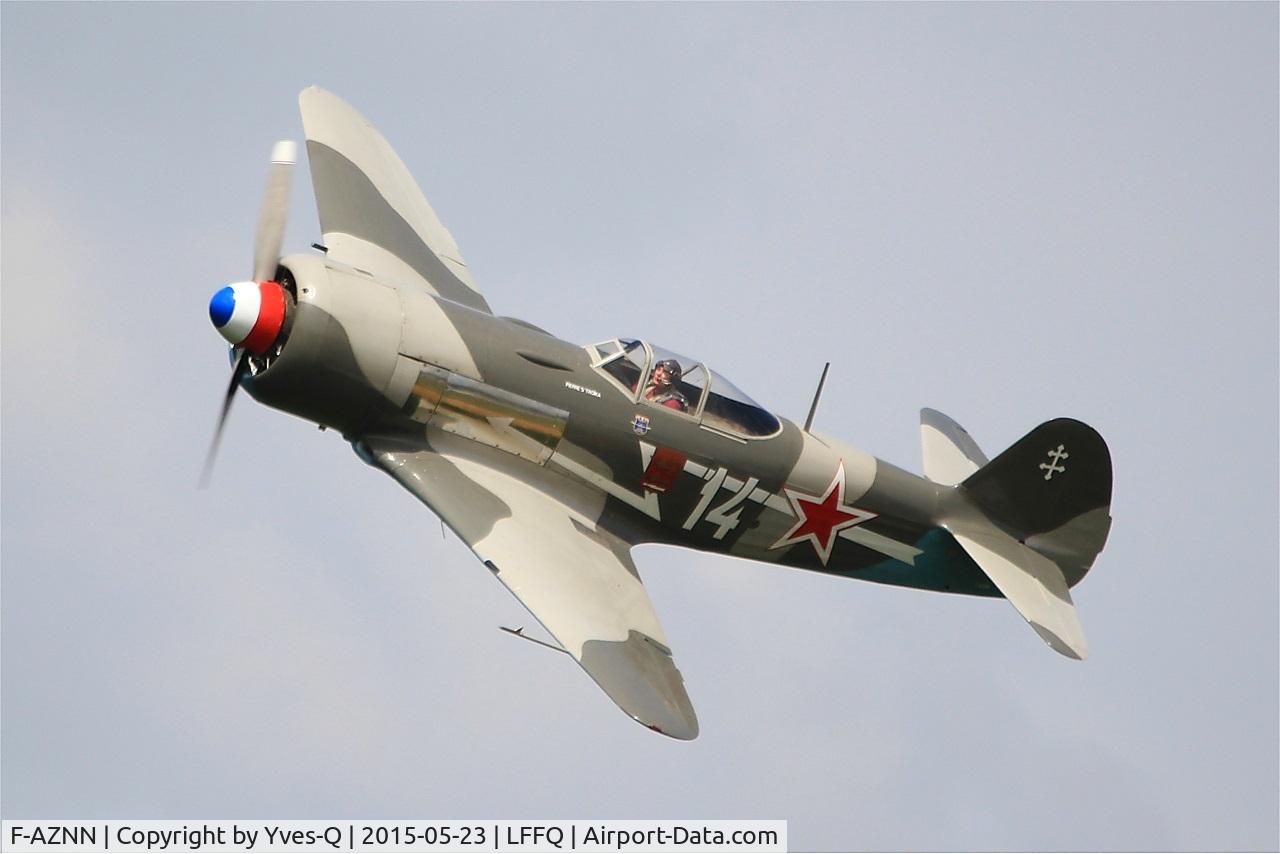 F-AZNN, Yakovlev Yak-11 C/N 25 III/05, Yakovlev YAK-11, On display, La Ferté-Alais airfield (LFFQ) Airshow 2015