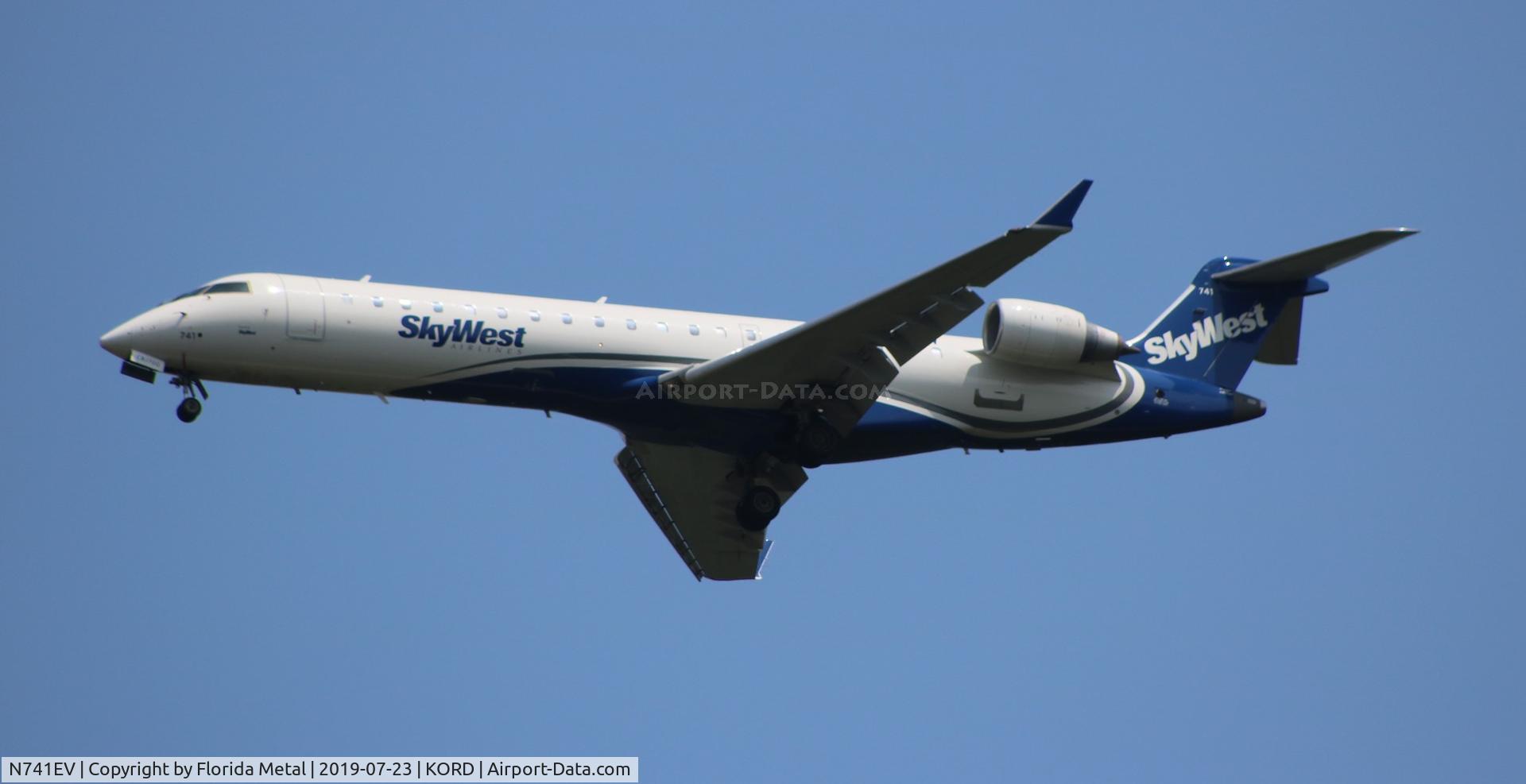 N741EV, 2004 Bombardier CRJ-701ER (CL-600-2C10) Regional Jet C/N 10155, Skywest