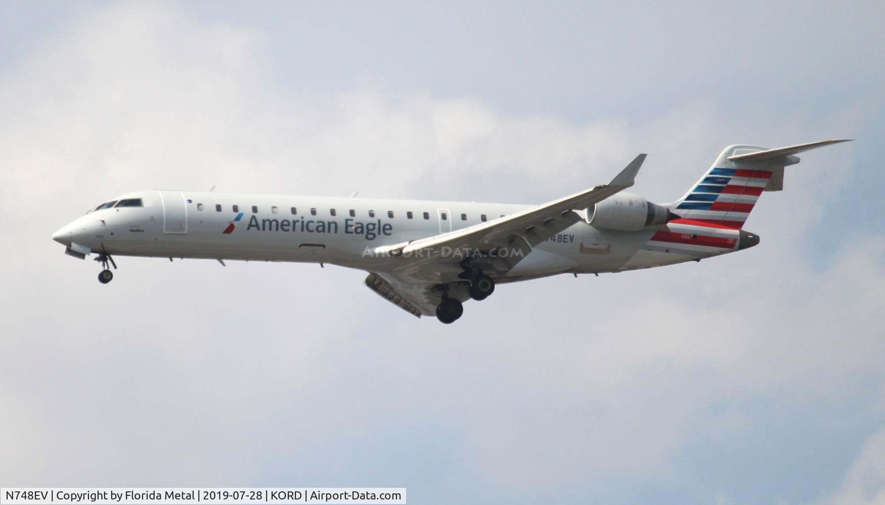 N748EV, 2004 Bombardier CRJ-700 (CL-600-2C10) Regional Jet C/N 10158, American Eagle